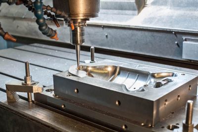 «نمایی از قالبهای CNC و ماشینی مورد استفاده برای تولید قطعات دقیق با سرعت و تکرارپذیری بالا»