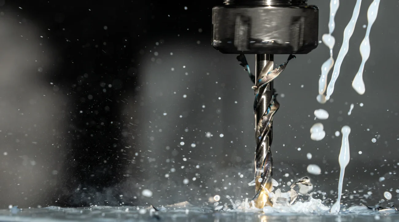 تصویر مقایسه مته‌های سالم و شکسته برای نشان دادن اشتباهات رایج در سوراخکاری فلزات